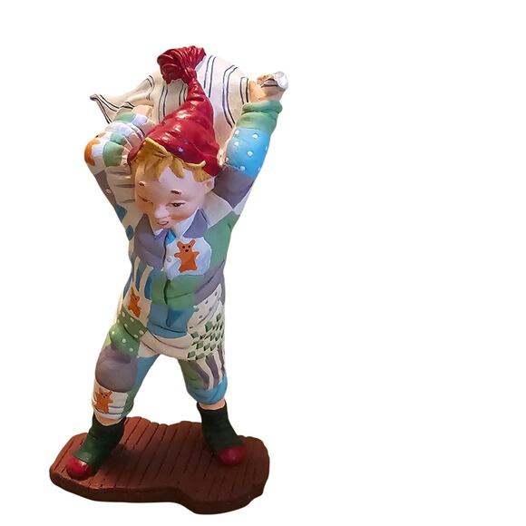 Department 56 Figurine – “The Pillow Fight” Peter – 1993 Retired – 6" - Picture 1 of 5